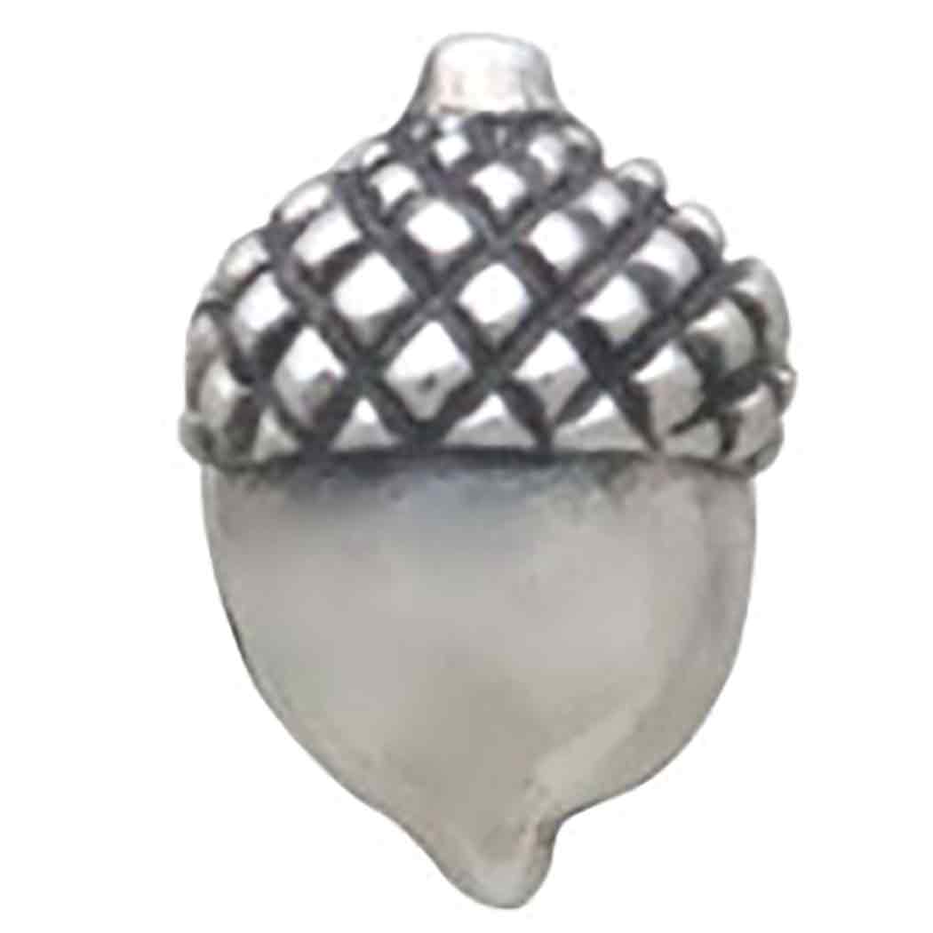 Sterling Silver Acorn Post Earrings SKU: EARSS1939