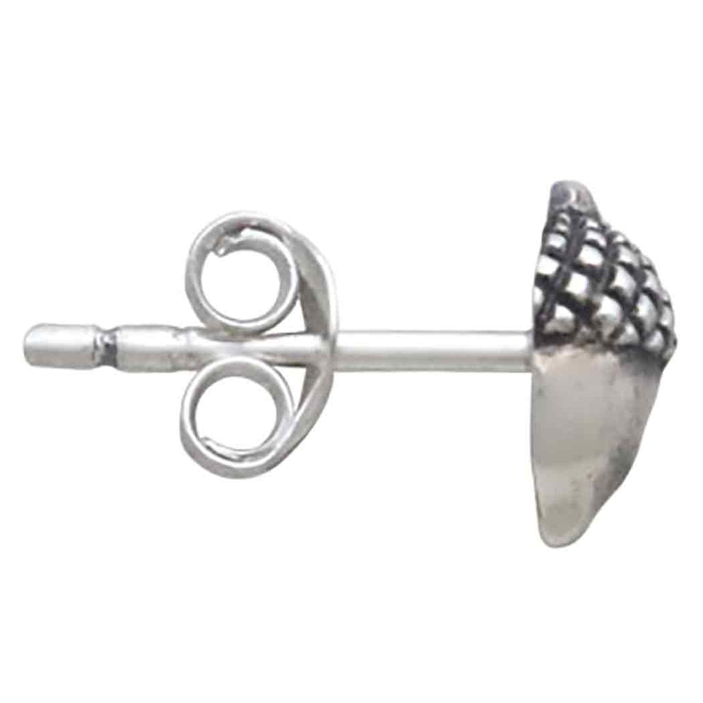 Sterling Silver Acorn Post Earrings SKU: EARSS1939
